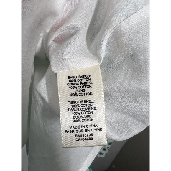 Rebecca Taylor Emerald Daisy Print Ruffle Hem Dress - Picture 5 of 6